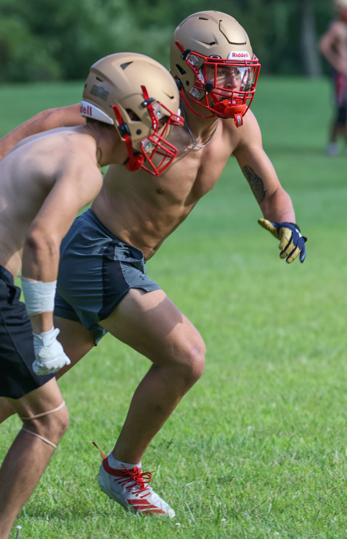 Andrean football practice